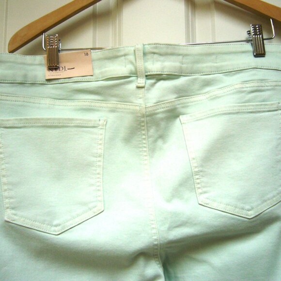 New NYDJ Marilyn Crop Cuff Jeans Sz 18 - Picture 4 of 9